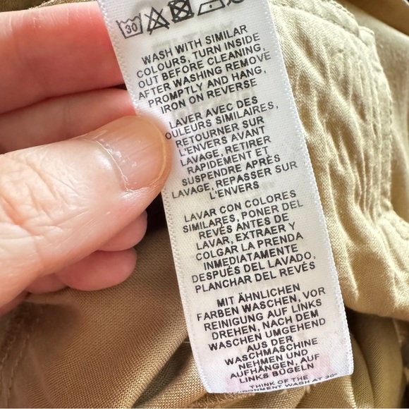 NWT ASOS Tan Jumpsuit with Belted Waist and Tapered Legs - Picture 10 of 10